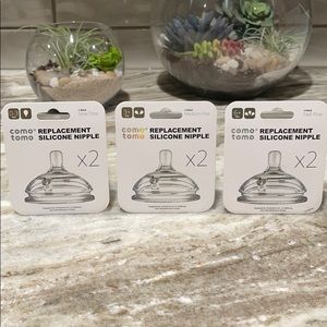 Comotomo Replacement Silicone Bottle Nipples